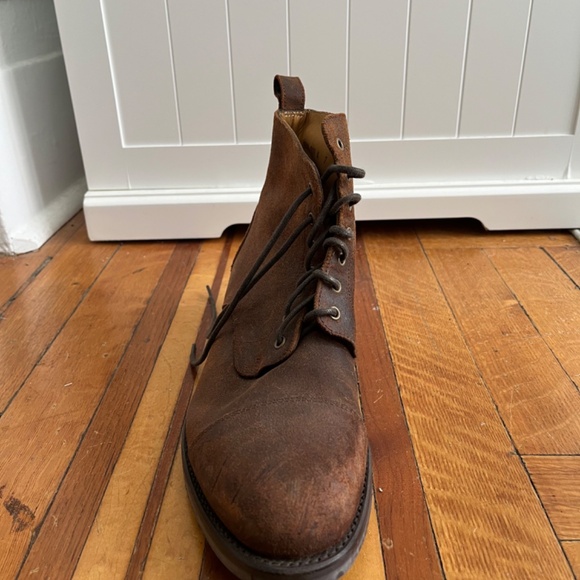 Men’s lace-up boots: Taft Dragon Boot in Rust (Size 40, US 7) - Picture 6 of 13